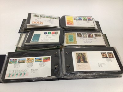 Lot 896 - Stamp collection GB and World accumulation in three boxes including albums, stockbooks, FDCs etc