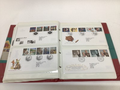 Lot 896 - Stamp collection GB and World accumulation in three boxes including albums, stockbooks, FDCs etc