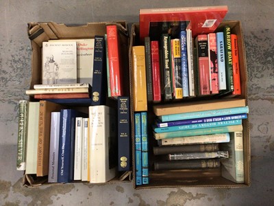 Lot 835 - Two boxes of general military historic books