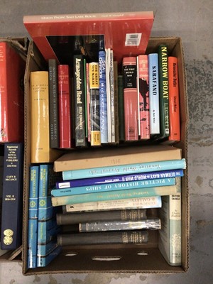 Lot 835 - Two boxes of general military historic books