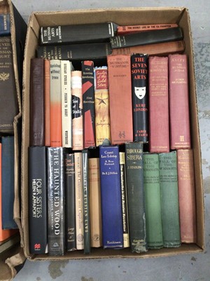 Lot 836 - Two boxes of Russian history books