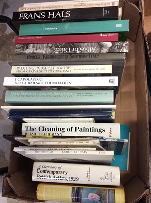 Lot 852 - Four boxes of books - relating to Italy, Germany and the arts, art reference