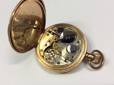 Lot 607 - Gold plated Bravingtons Renown pocket watch and West End Watch Co pocket watch (2)