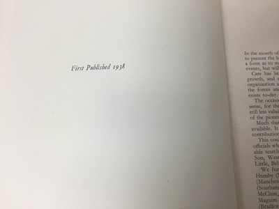 Lot 868 - The story of the Football League (1888-1938), 1938 first edition, together with List of Internationals Players 1872-1932. (2)