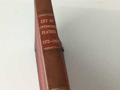 Lot 868 - The story of the Football League (1888-1938), 1938 first edition, together with List of Internationals Players 1872-1932. (2)