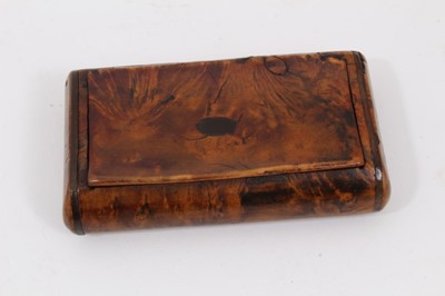 Lot 730 - Black Forest style carved inkstand together with two snuff boxes, another box and small collection of gaming counters.