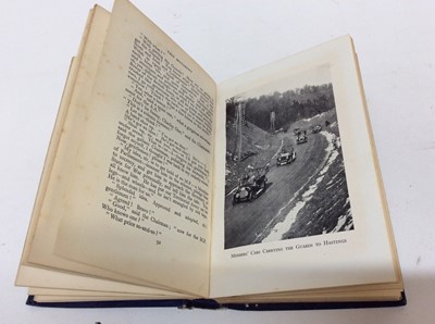 Lot 1238 - Stenson Cooke - signed and inscribed book-  ' This Motoring' dated 1932