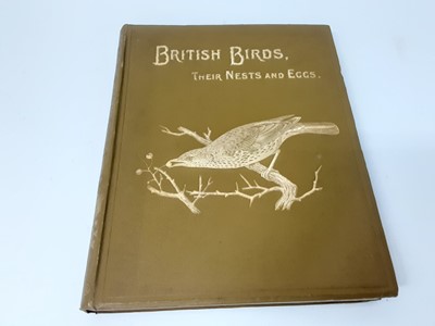 Lot 963 - Books - six volumes, British Birds with their Nests and Eggs, by Arthur G. Butler, illustrated by F. W. Frohawk