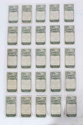 Lot 5 - Cigarette cards - Taddy 1911. Orders of Chivalry Series 1. Complete set of 25.
