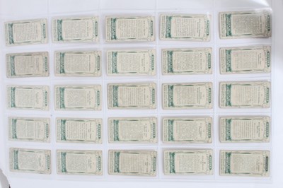 Lot 9 - Cigarette cards - Lambert & Butler 1922. Motor Cars ( A Series). Complete set of 25.