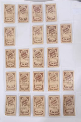 Lot 11 - Cigarette cards - Godfrey Phillips Ltd 1902. 22/25 Beauties (B801 - B125).
