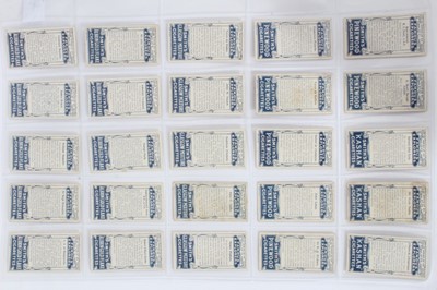 Lot 13 - Cigarette cards - F & J Smith 1911. Famous Explorers. Complete set of 50.
