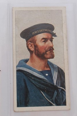 Lot 16 - Cigarette cards - W D & H O Wills Ltd (1893) Advertisement Card. Sailor on Deck.