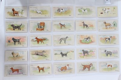 Lot 19 - Cigarette cards - Cope Bros & Co Ltd 1912. Dogs of the World. Complete set of 50.