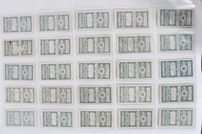 Lot 21 - Cigarette cards - W D & H O Wills Ltd 1899. Seaside Resorts (Various Backs). Complete set of 50.