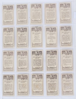 Lot 24 - Cigarette cards - R & J Hill Ltd 1911. Prince of Wales Series. Complete set of 20.