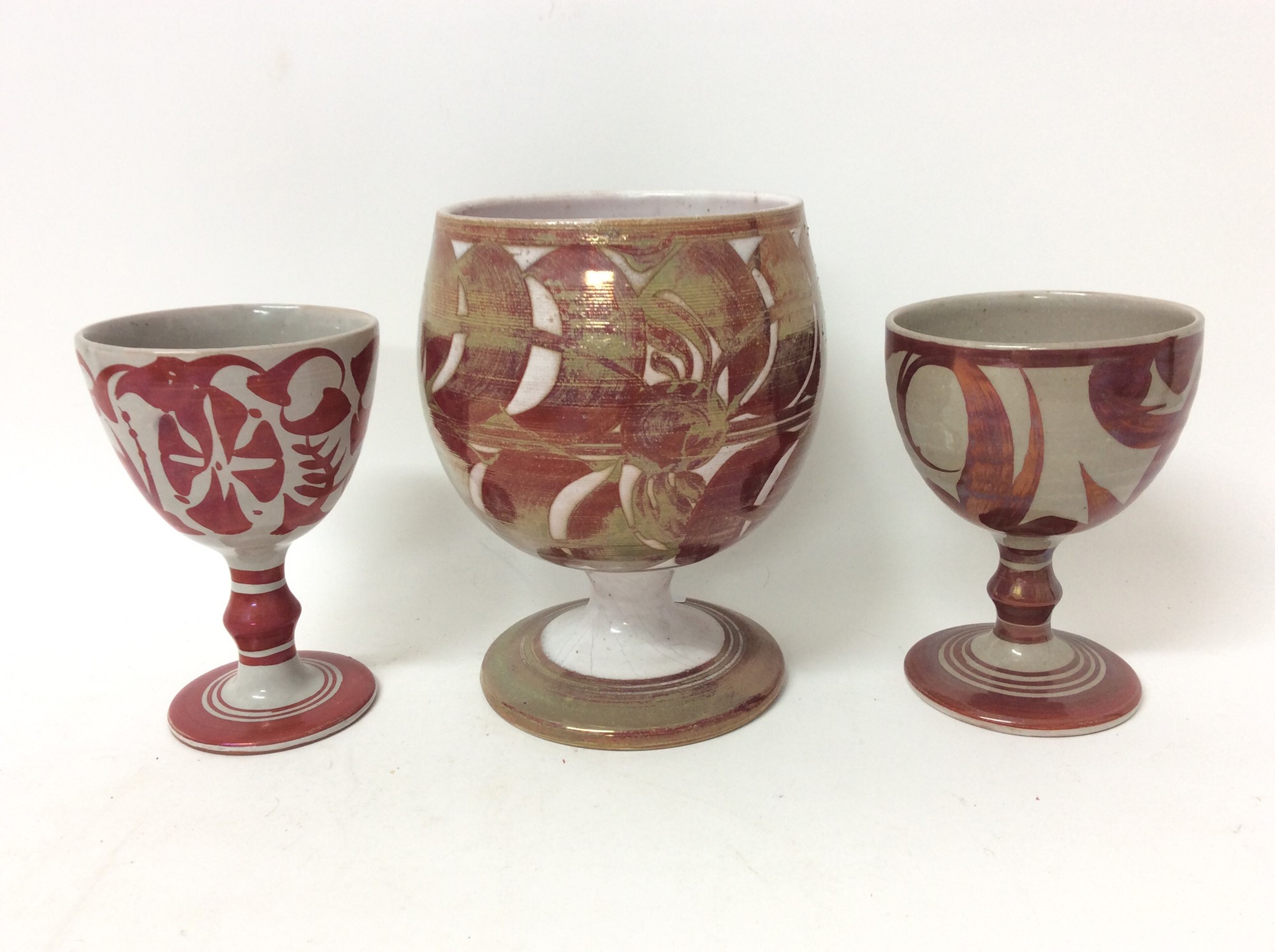 Lot 1073 - Collection of lustre items including