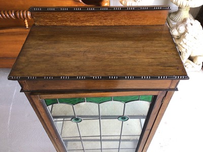 Lot 5 - Early 20th century glazed display cabinet