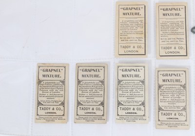 Lot 35 - Cigarette cards - Taddy 1907/8. Prominent Footballers - Chelsea, 13 different players.