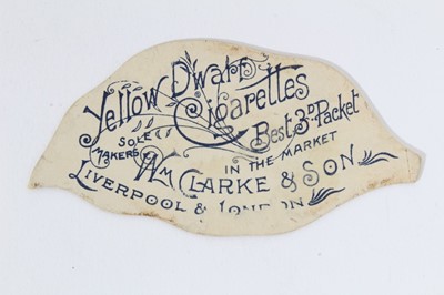 Lot 45 - Cigarette card - William Clarke & Son 1898. "Tobacco Leaf Girls". Single card.