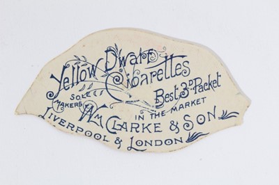 Lot 48 - Cigarette card - William Clark & Son 1898 "Tobacco Leaf Girls". Single card.