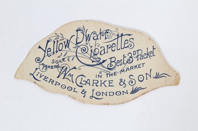 Lot 51 - Cigarette card - William Clark & Son 1898. "Tobacco Leaf Girls" Single card.