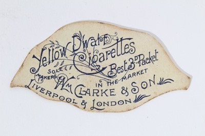 Lot 52 - Cigarette card - William Clark & Son 1898. "Tobacco Leaf Girls". Single card.