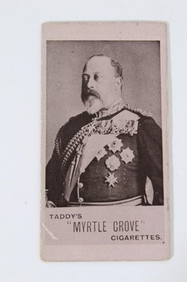 Lot 58 - Cigarette cards - Taddy 1897. English Royalty. Complete set of 5.