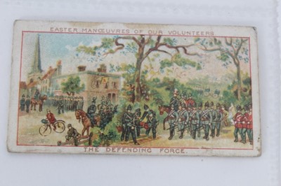 Lot 61 - Cigarette cards - Edwards, Ringer & Bigg 1897. Easter Manoeuvres of our Volunteers.