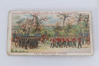 Lot 62 - Cigarette cards - Edwards, Ringer & Bigg 1897. Easter Manoeuvres of our Volunteers.