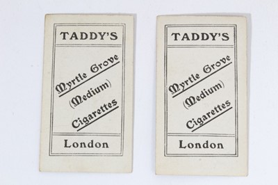 Lot 64 - Cigarette cards - Taddy 1910. Wrestlers - Frank Crozier and Buttan Singh. Set of two.