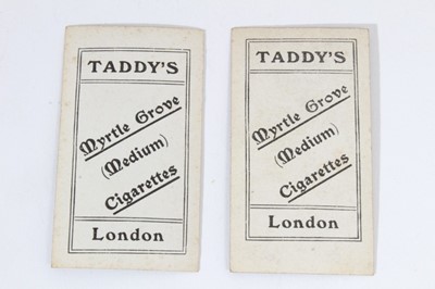 Lot 65 - Cigarette cards - Taddy 1910. Wrestlers - Frank Crozier and Buttan Singh. Set of two.