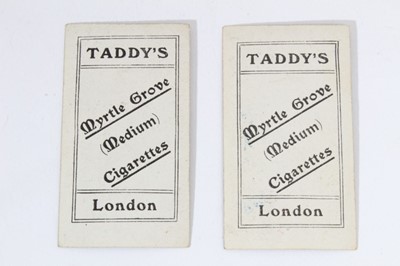 Lot 66 - Cigarette cards - Taddy 1910. Wrestlers - Frank Crozier and Buttan Singh. Set of two.
