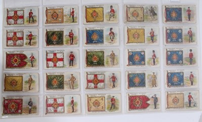 Lot 69 - Cigarette cards - Taddy 1909. Territorial Regiments.  Complete set of 25.