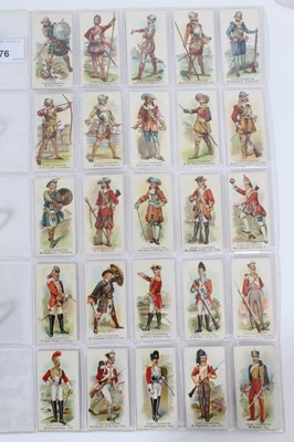 Lot 76 - Cigarette cards - Cope Bros. & Co Ltd 1912. British warriors (Mixed printings). Complete set of 50.