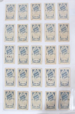 Lot 77 - Cigarette cards - Godfrey Phillips & Son 1908. Indian Series. Complete set of 25.