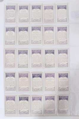 Lot 79 - Cigarette cards - Gallaher Ltd 1915. The Great War Victoria Cross Heroes 1st Series.