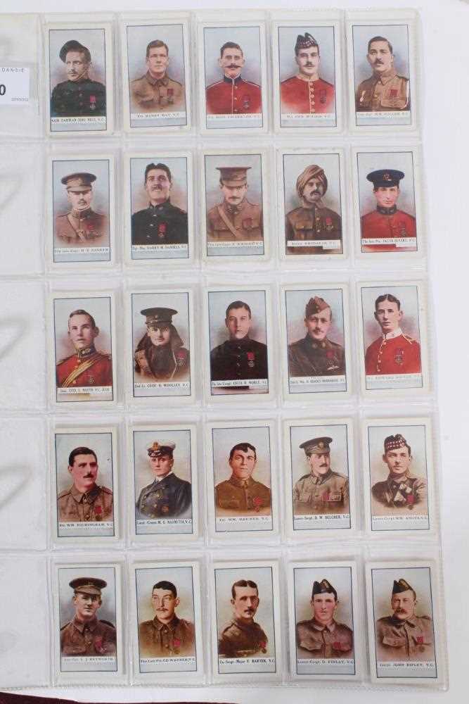 Lot 80 - Cigarette cards - Gallaher Ltd 1915. The Great War Victoria Cross Heroes 2nd Series.