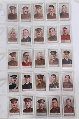 Lot 83 - Cigarette cards - Gallaher Ltd 1916. The Great War Victoria Cross Heroes 5th Series.