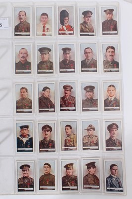 Lot 85 - Cigarette cards - Gallaher Ltd 1917. The Great War Victoria Cross Heroes 7th Series.