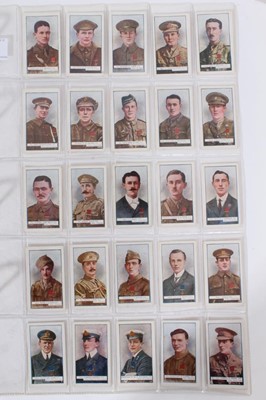 Lot 86 - Cigarette cards - Gallaher Ltd 1918. The Great War Victoria Cross Heroes 8th Series.
