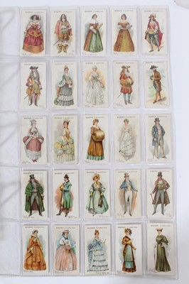 Lot 88 - Cigarette cards - Ogdens 1905. British Costumes from 100BC to 1904. Complete set of 50.