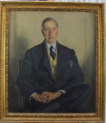 Lot 1186 - *Sir James Gunn (1893-1964) oil on canvas