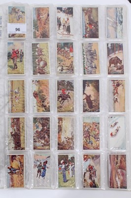 Lot 96 - Cigarette cards - Taddy 1912. Sports & Pastimes. Complete set of 25.