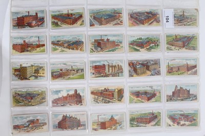 Lot 104 - Cigarette cards - Co-operative Wholesale Society 1918. Co-operative Buildings & Works.