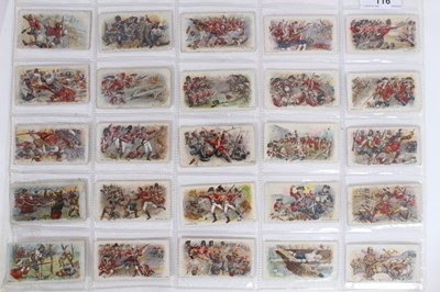 Lot 116 - Cigarette cards - W & F Faulkner 1903. Our Gallant Granadiers (with ITC clause). Complete set of 20.