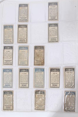 Lot 119 - Cigarette cards - F & J Smith 1912. 89 different Footballers (Titled).