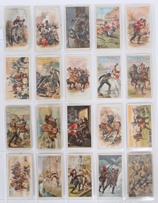 Lot 120 - Cigarette cards - Taddy 1901. Victoria Cross Heroes (1-20). Complete set of 20.