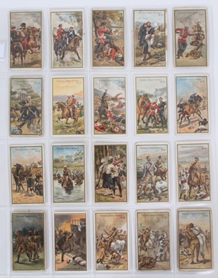 Lot 121 - Cigarette cards - Taddy 1901. Victoria Cross Heroes (21 - 40). Complete set of 20.
