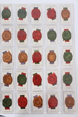 Lot 125 - Cigarette cards - Stephen Mitchell & Son 1911. Seals. Complete set of 25.
